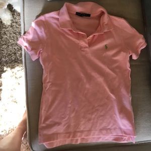 Ralph Lauren Pink Polo